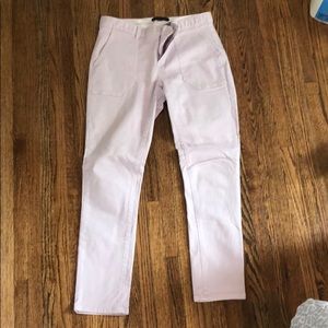 Lilac Banana Republic Sloan Pants